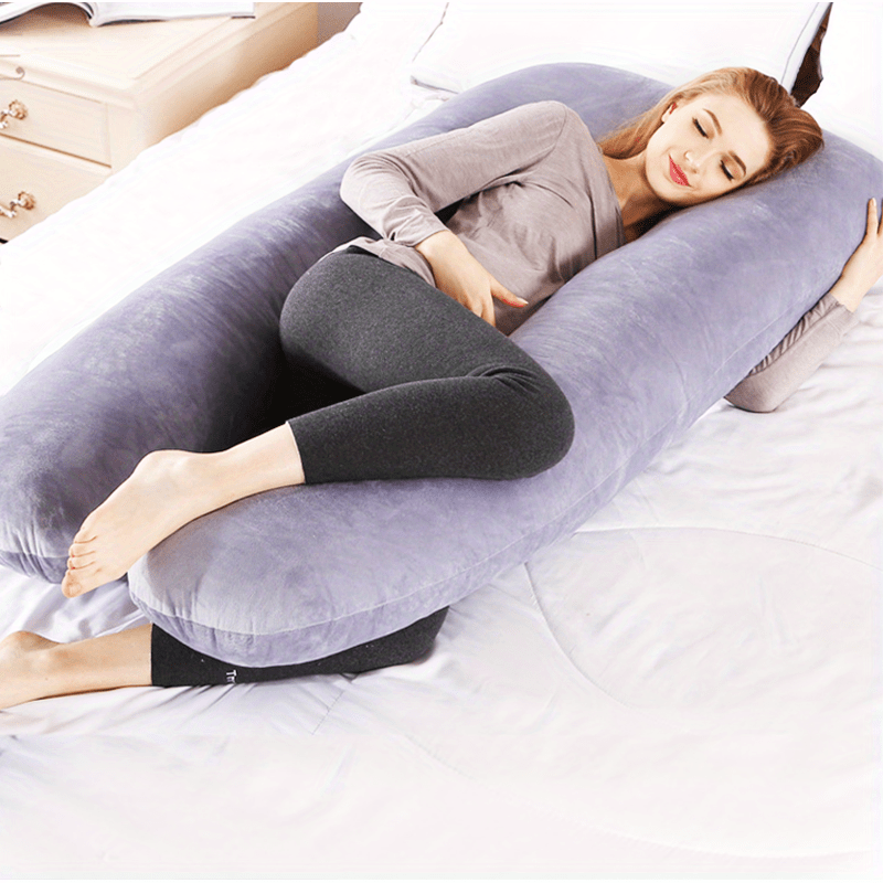 Ultimate Comfort For Expectant Mothers - U-shaped Pregnancy Pillow Strap With Multifunctional Waist Support Christmas, Halloween, Thanksgiving Day Gift