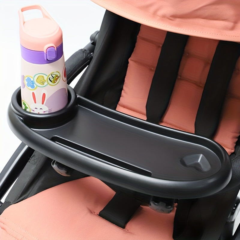 3 In 1 Stroller Cup Holder With Phone Holder And Snack Tray.Universal Bottle Holder For Walker, Bike, Scooter, Stroller Accessories For Uppababy, Nuna, Bugaboo, Doona, Gifts For Women, Mom, Men Christmas, Thanksgiving day, Ne