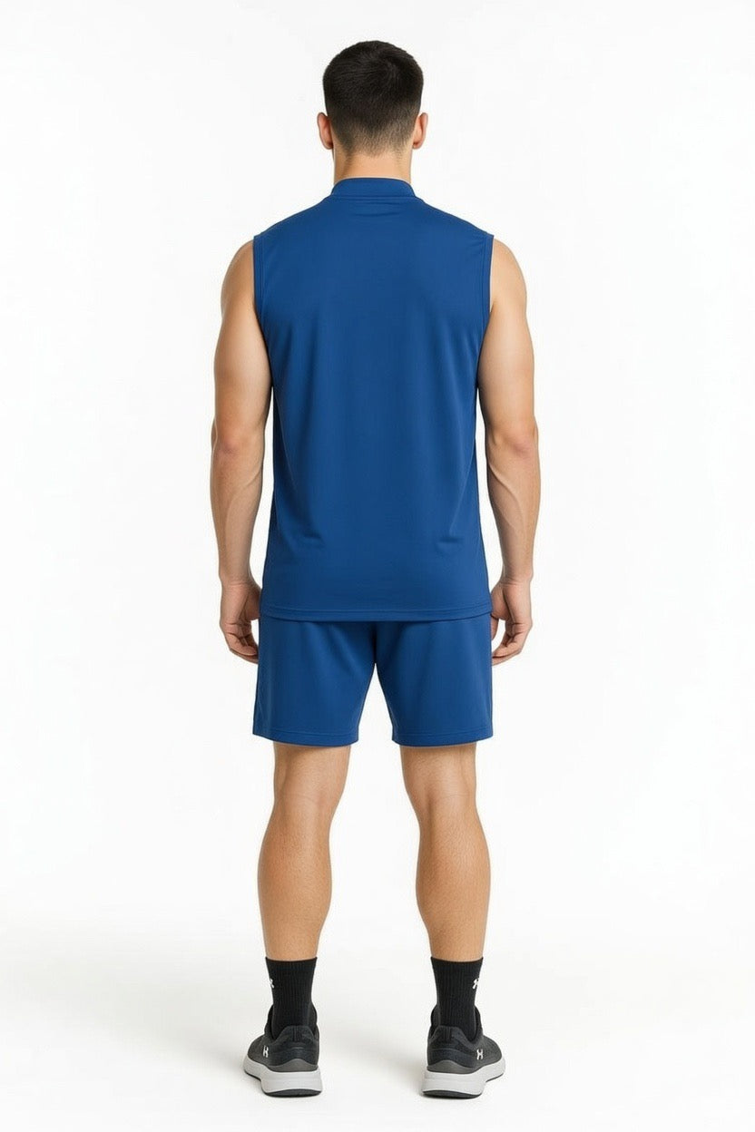 Men's Oversized Muscle Tee & Shorts Set | Breathable Gym Coord - 8 Colors | Sizes M-XXL |MH
