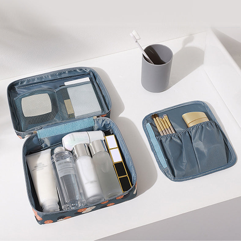 Waterproof Toiletry Bag for Women - Travel Makeup Case and Cosmetic Organizer with Wash Bag for Toiletries and Travel Accessories