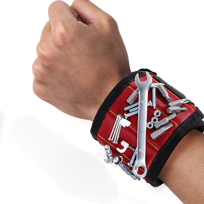 The Ultimate DIY Tool: Magnetic Wristband For Holding Screws.