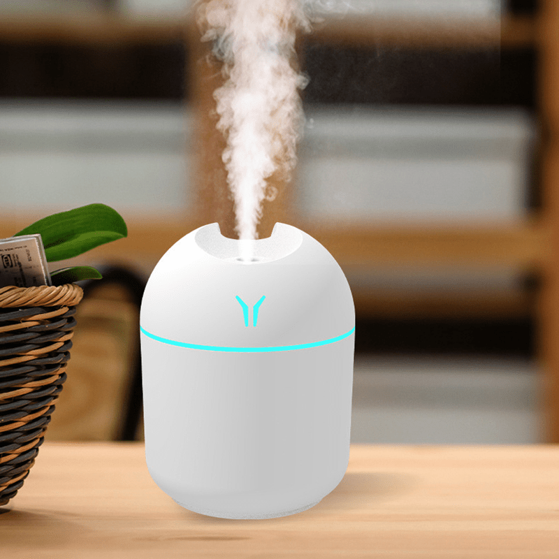 1pc USB colorful humidifier, Cute Cool Mist Humidifier with LED Light - Refreshes Room, Plants, and Car - Perfect for Home, Office, and School - Great Gift for Holidays and Back to School