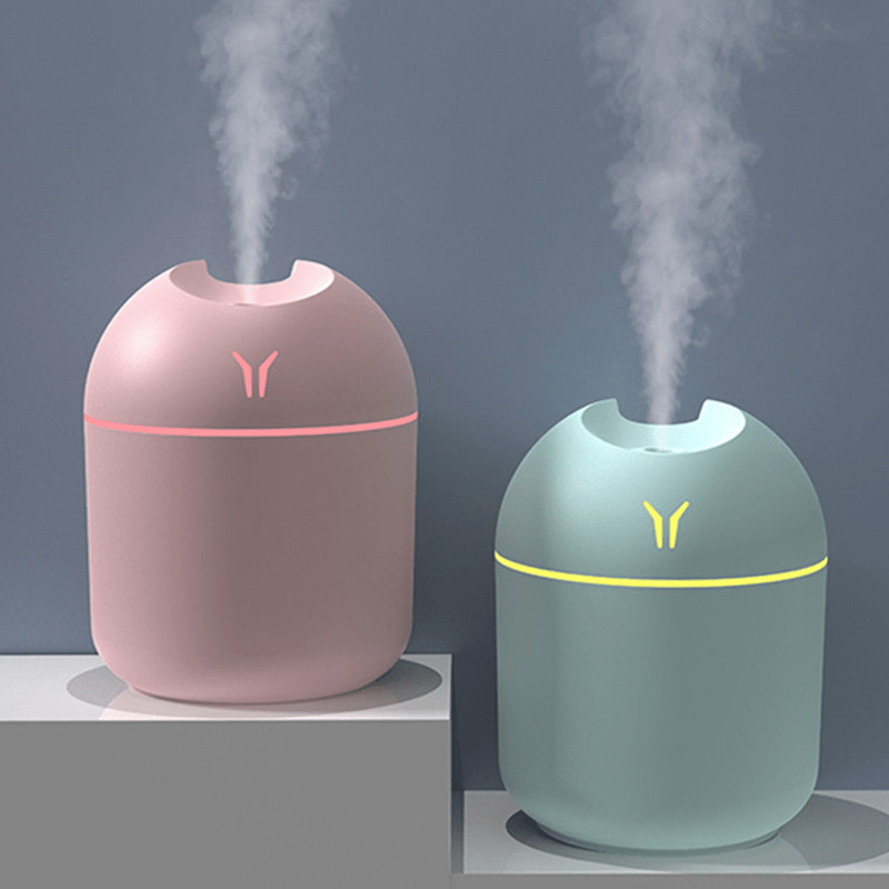 1pc USB colorful humidifier, Cute Cool Mist Humidifier with LED Light - Refreshes Room, Plants, and Car - Perfect for Home, Office, and School - Great Gift for Holidays and Back to School