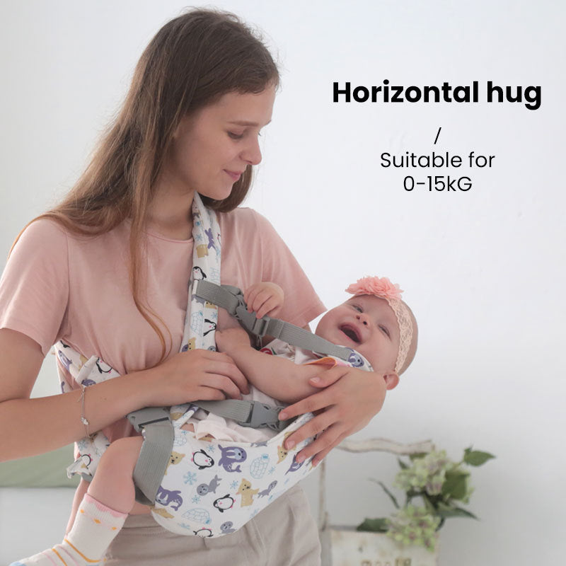 Cartoon Baby Carrier 0-48 Month Ergonomic Infant Kid Baby Hip-seat Sling Front Facing Baby Wrap Carrier For Baby Accessories, Christmas Halloween Thanksgiving Day Gift