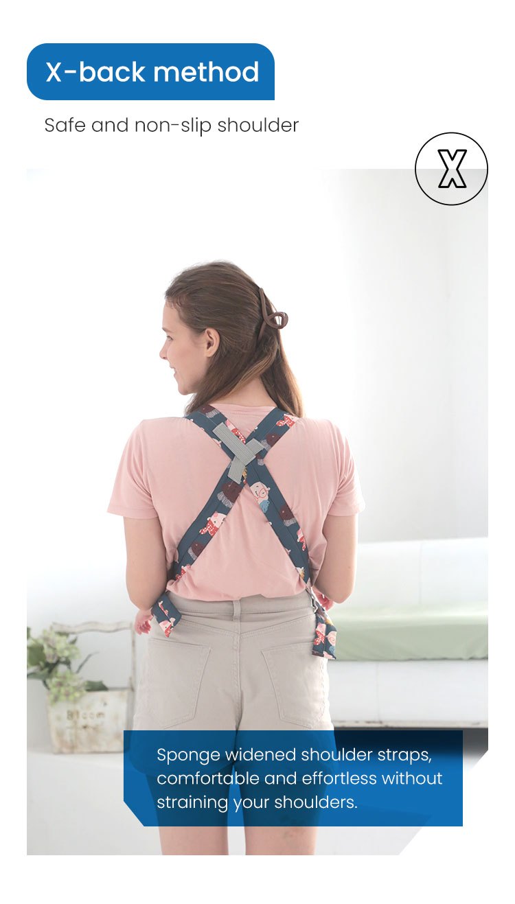 Cartoon Baby Carrier 0-48 Month Ergonomic Infant Kid Baby Hip-seat Sling Front Facing Baby Wrap Carrier For Baby Accessories, Christmas Halloween Thanksgiving Day Gift