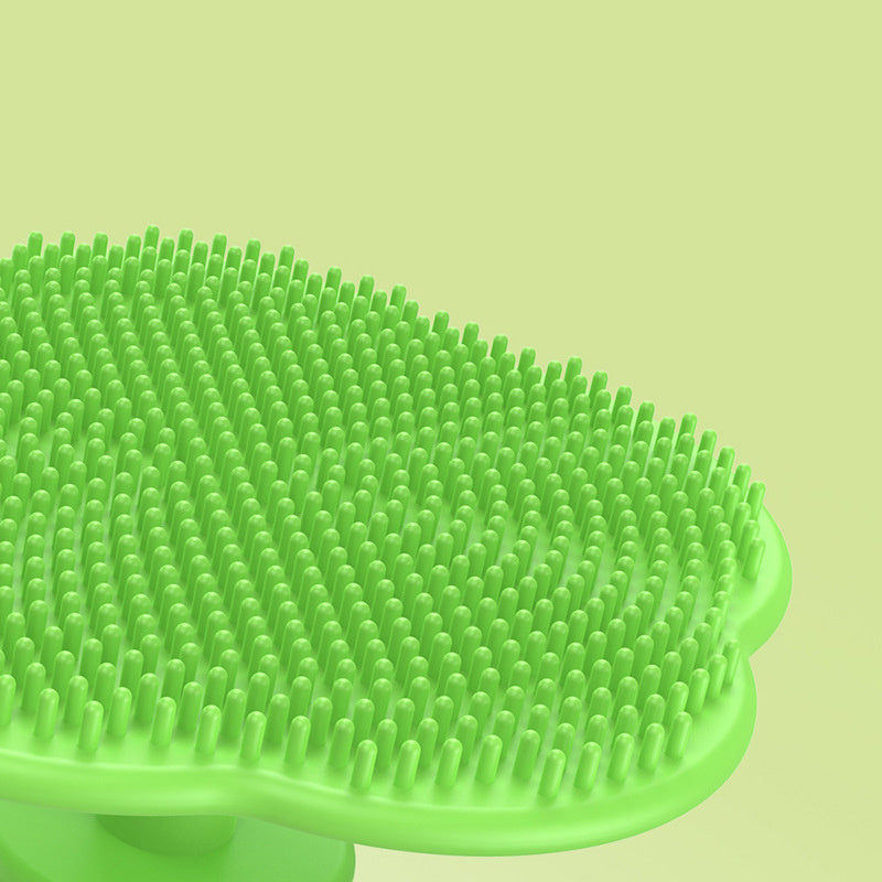 Soft Head Fat Comb Infant Bathing Hair Cleaning Brush Head Massager Comb For Newborns, Halloween, Thanksgiving, Christmas Gift