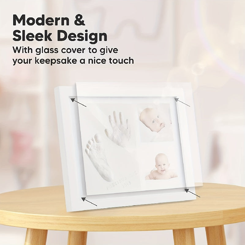 Create Lasting Memories With This Baby Hand & Footprint Kit - Perfect Baby Shower Gift For Boys & Girls, Halloween, Thanksgiving And Christmas Gift