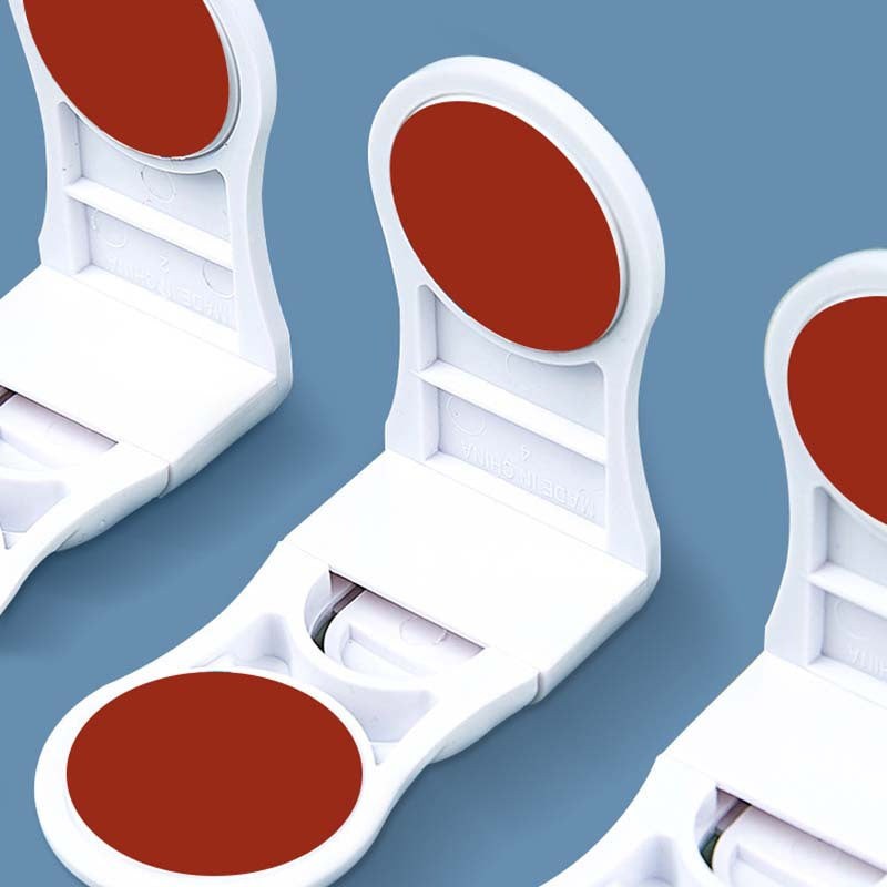 5pcs Child Safety Locks, For Cabinets And Drawers, Toilet, Fridge & More Easy Installation, No Drilling Required - Baby Proofing Cabinet Kitchen System With Strong Adhesive Tape, Baby Safety Locks Christmas, Halloween, Thanks