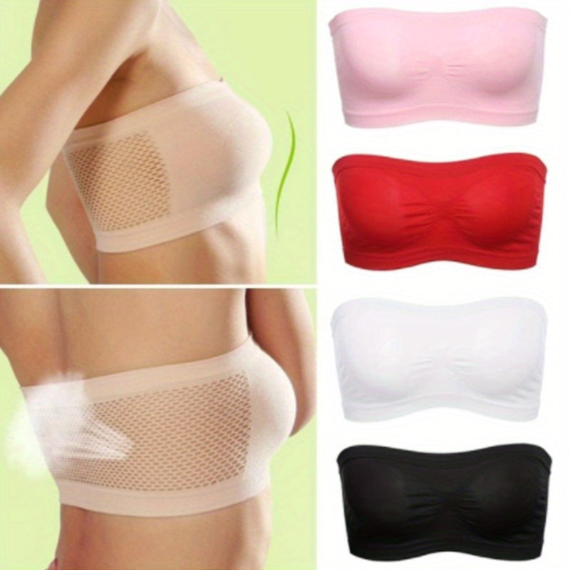[Soft Stretch Bra] Semi-Sheer Polyester Comfortable & Soft Stretch ./MH