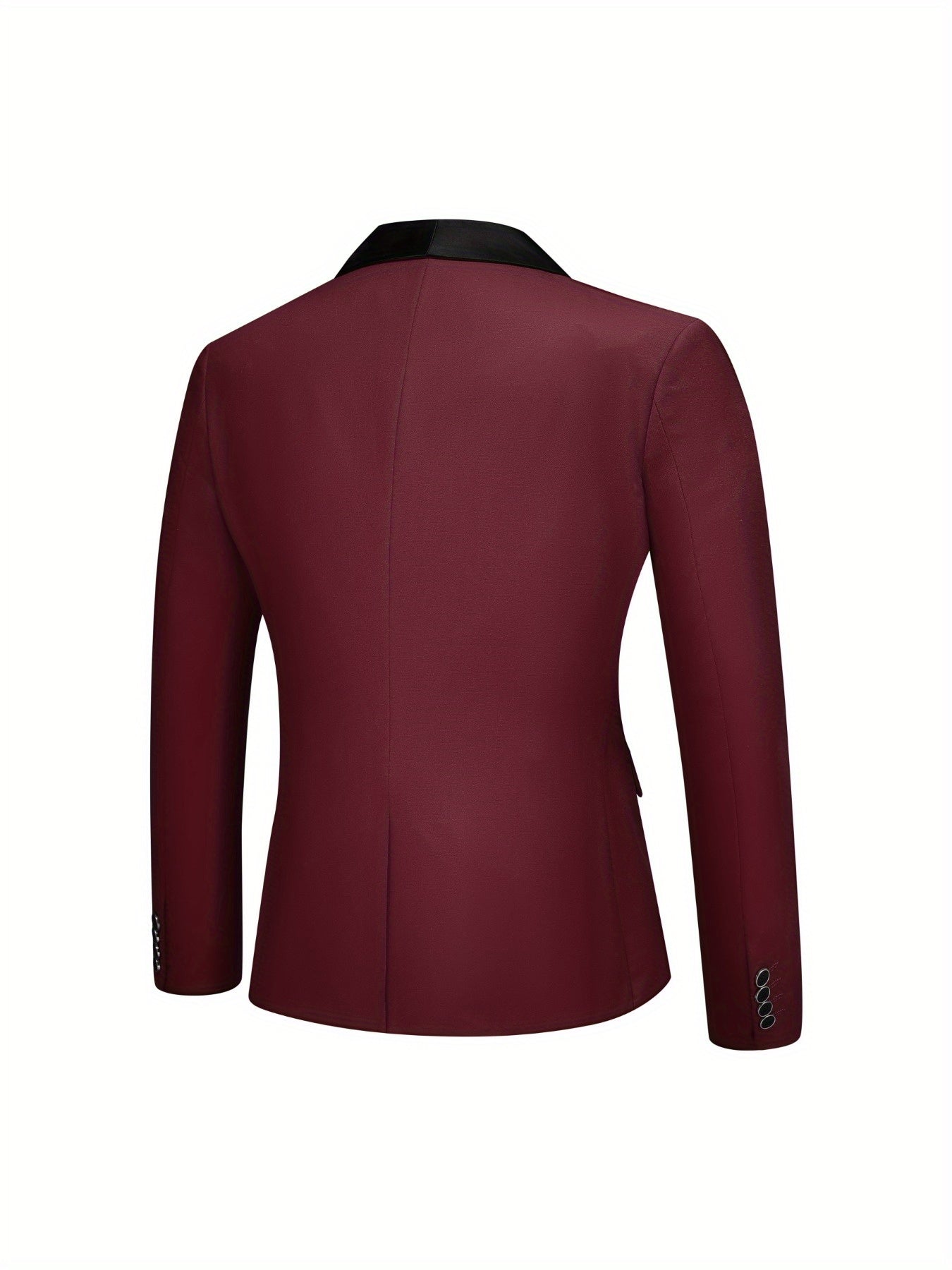 3-Piece Men's Suit Set - Single-Breasted Blazer.