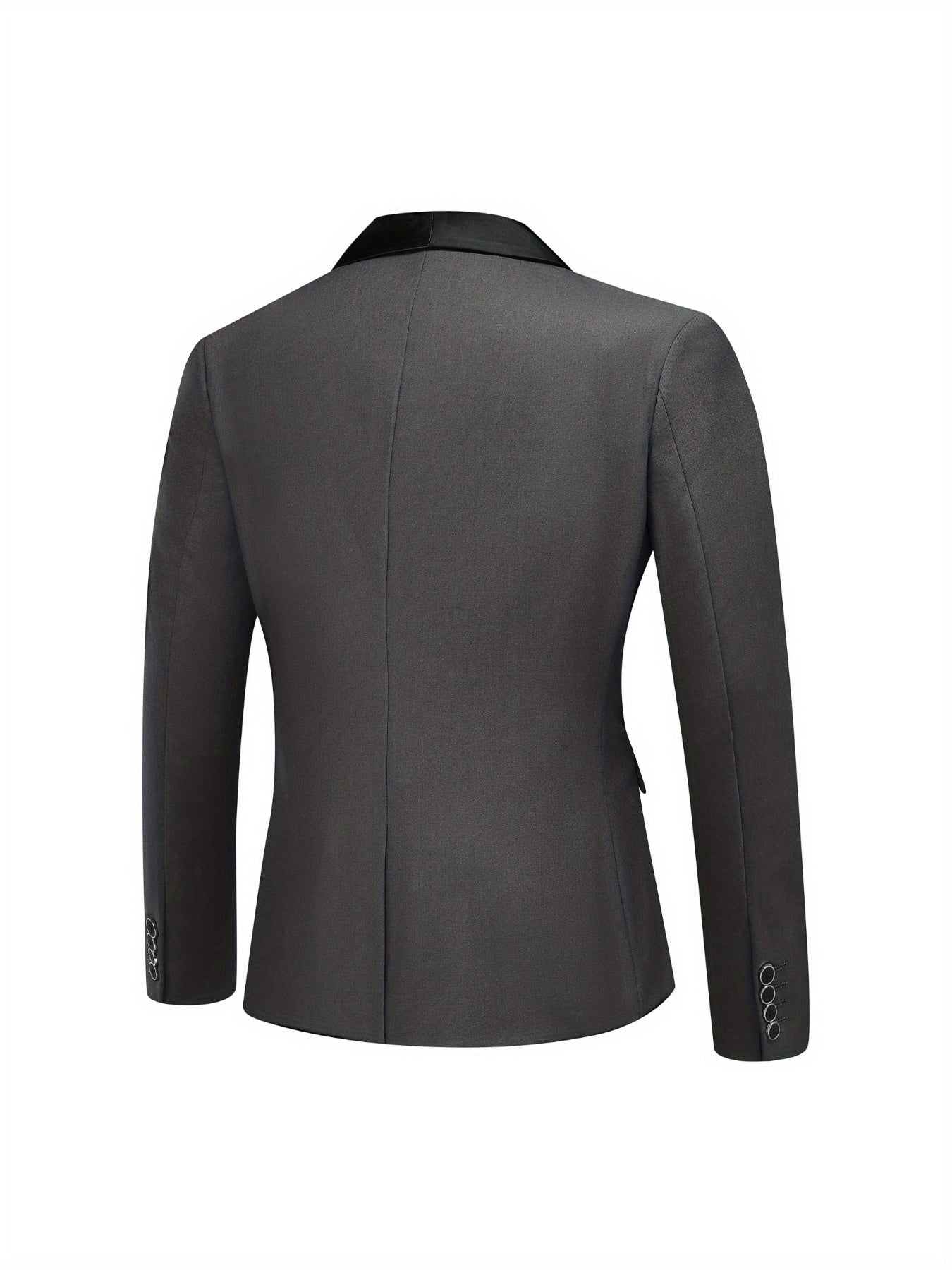 3-Piece Men's Suit Set - Single-Breasted Blazer.