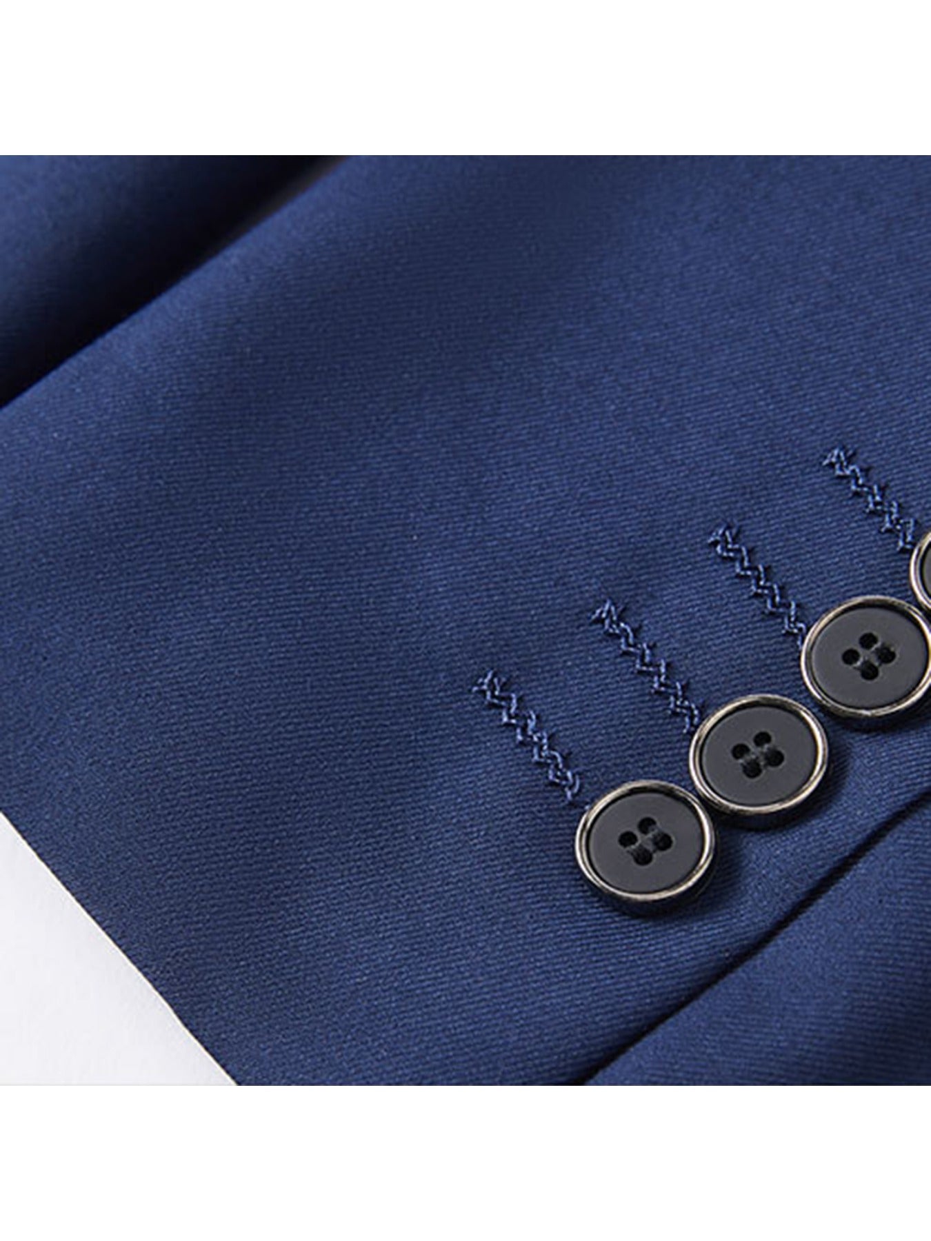 3-Piece Men's Suit Set - Single-Breasted Blazer.