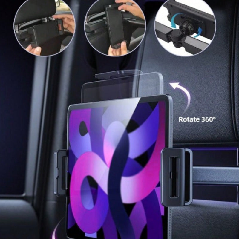 Adjustable 360° Rotatable Tablet Holder for Car