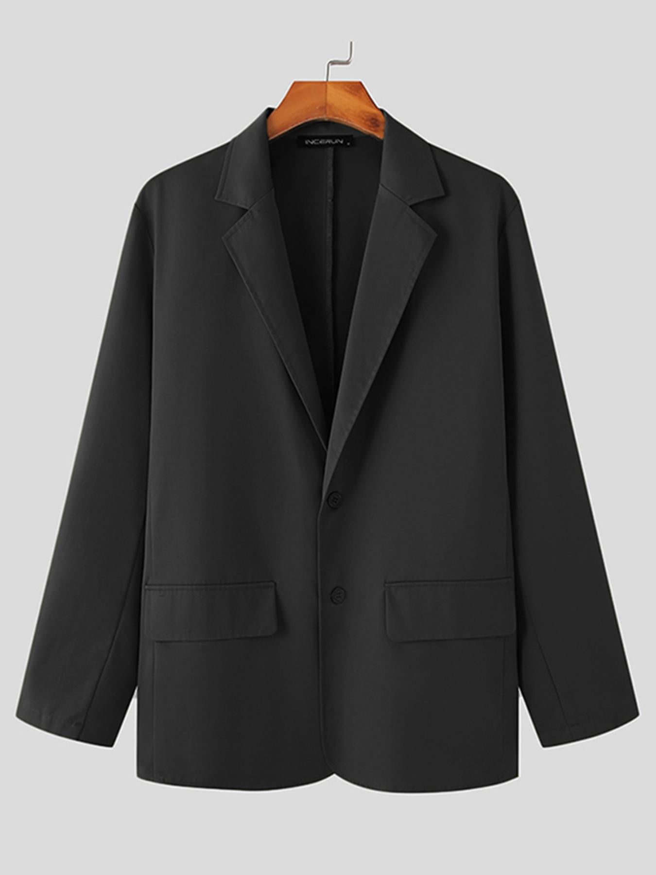 Men's 2pcs Co Ord Set Of Solid Formal Outfits,