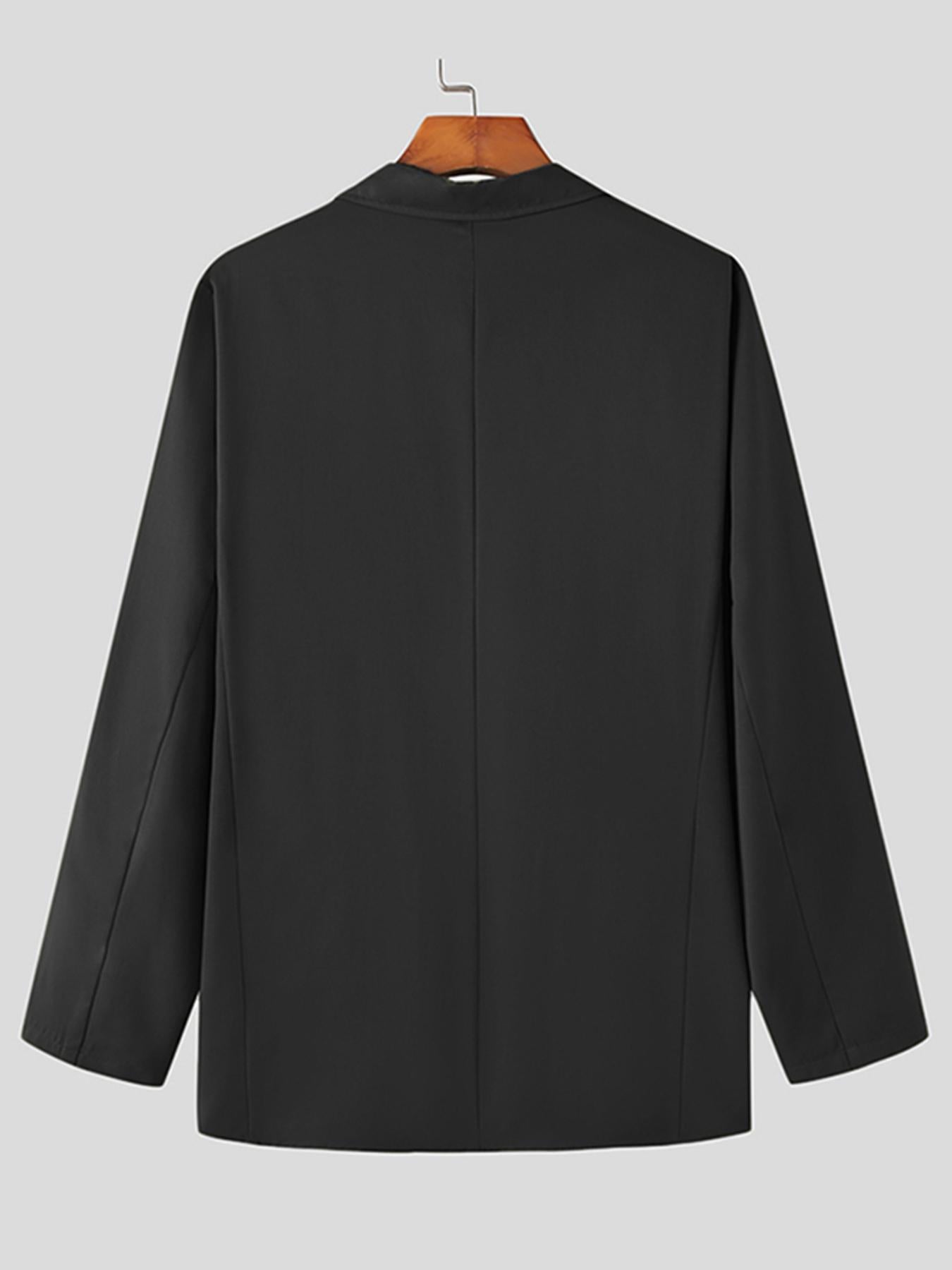 Men's 2pcs Co Ord Set Of Solid Formal Outfits,