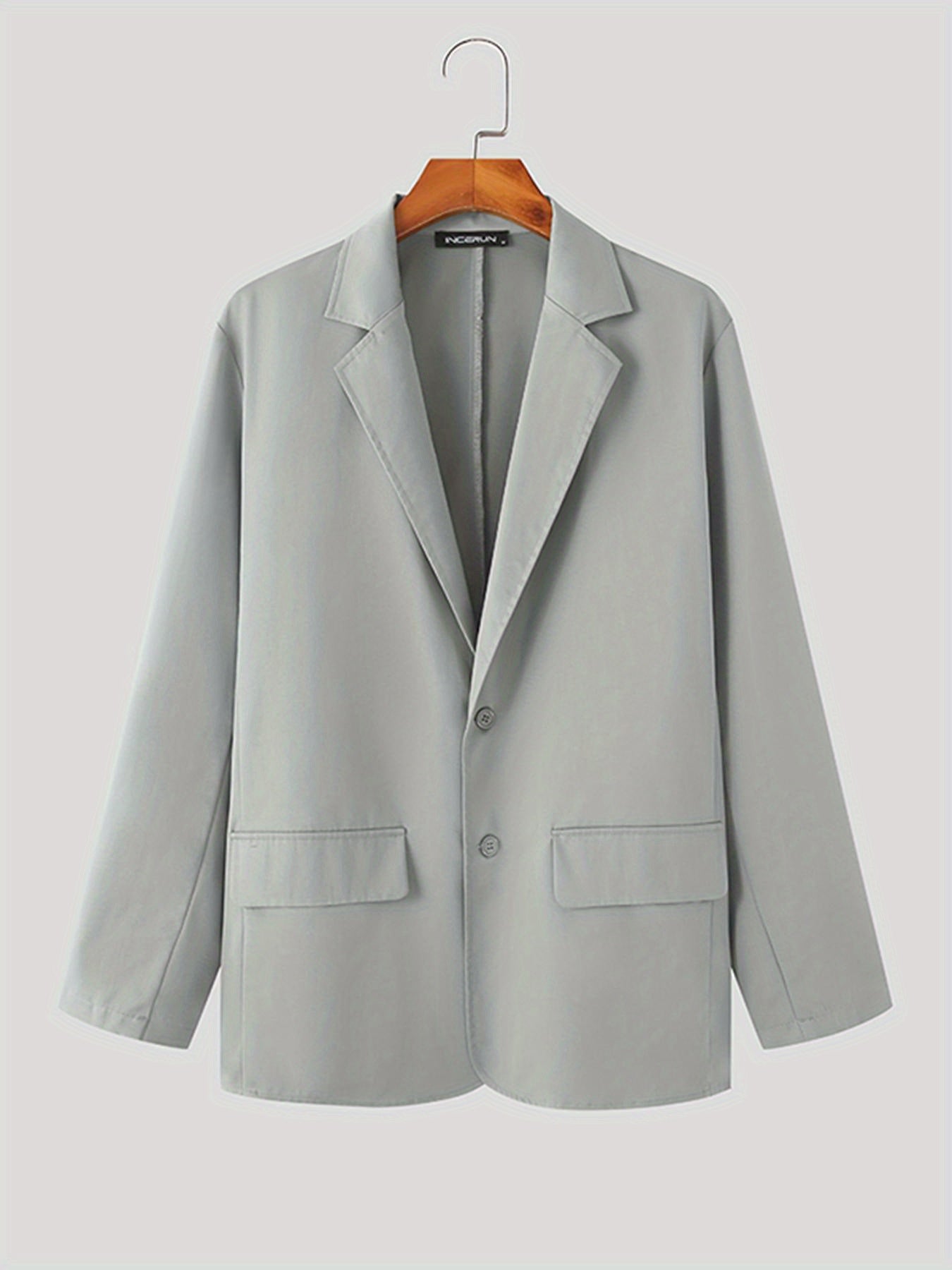 Men's 2pcs Co Ord Set Of Solid Formal Outfits,