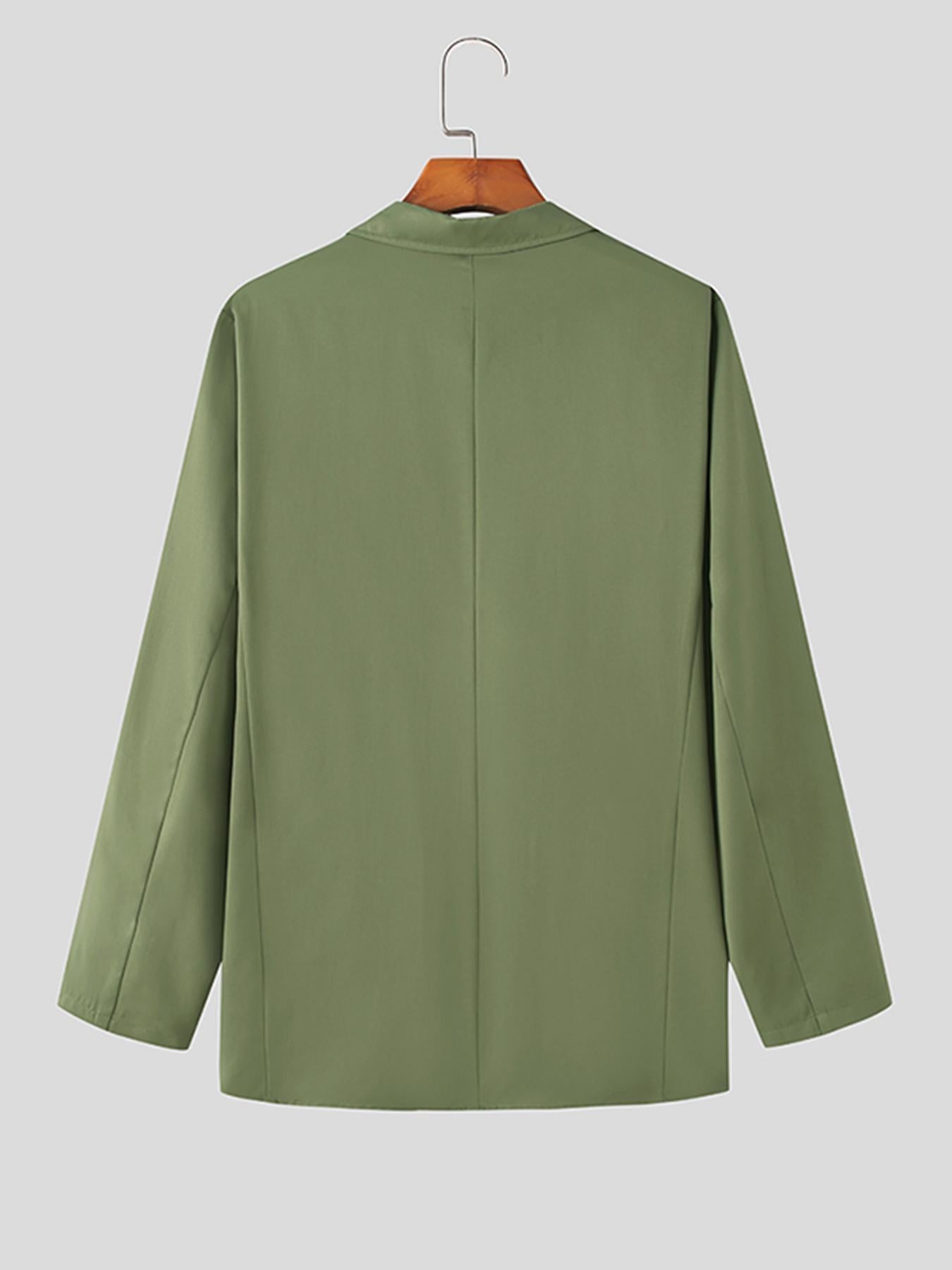 Men's 2pcs Co Ord Set Of Solid Formal Outfits,