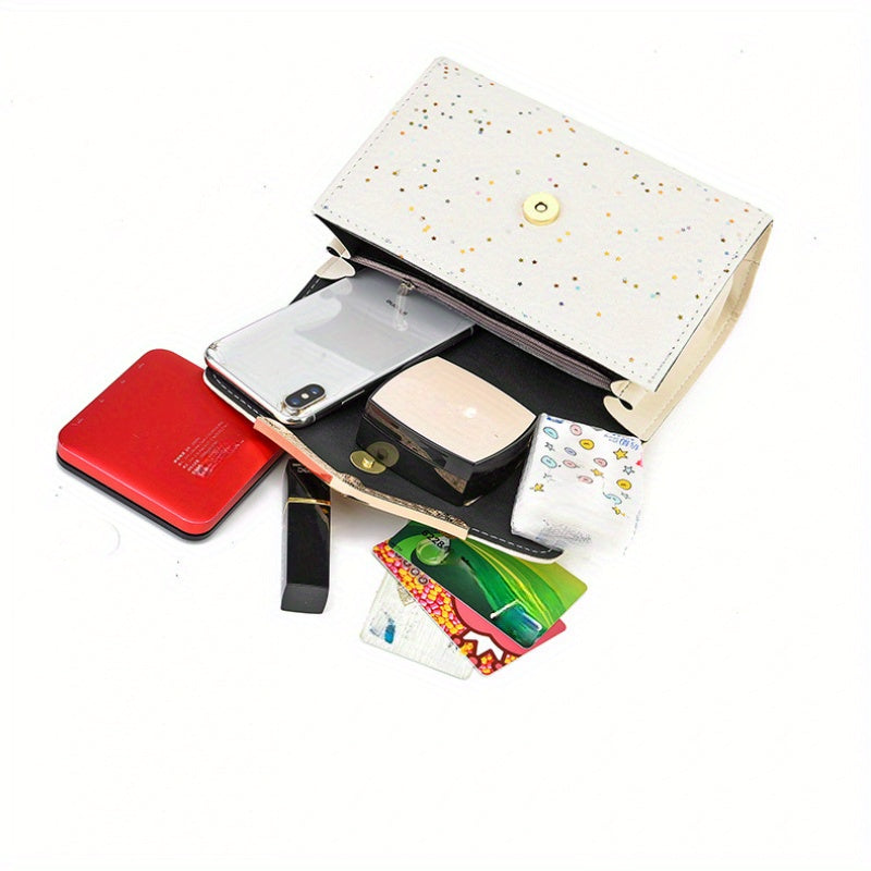 Elegant Korean Style Messenger Bag for Women,