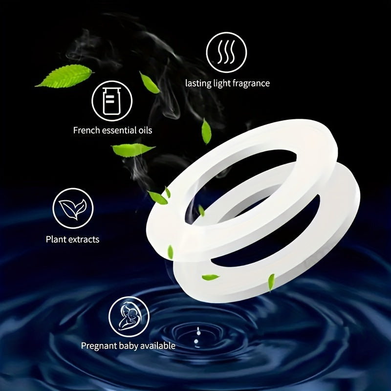 Solar-Powered Rotating Car Air Freshener with Metal Casing