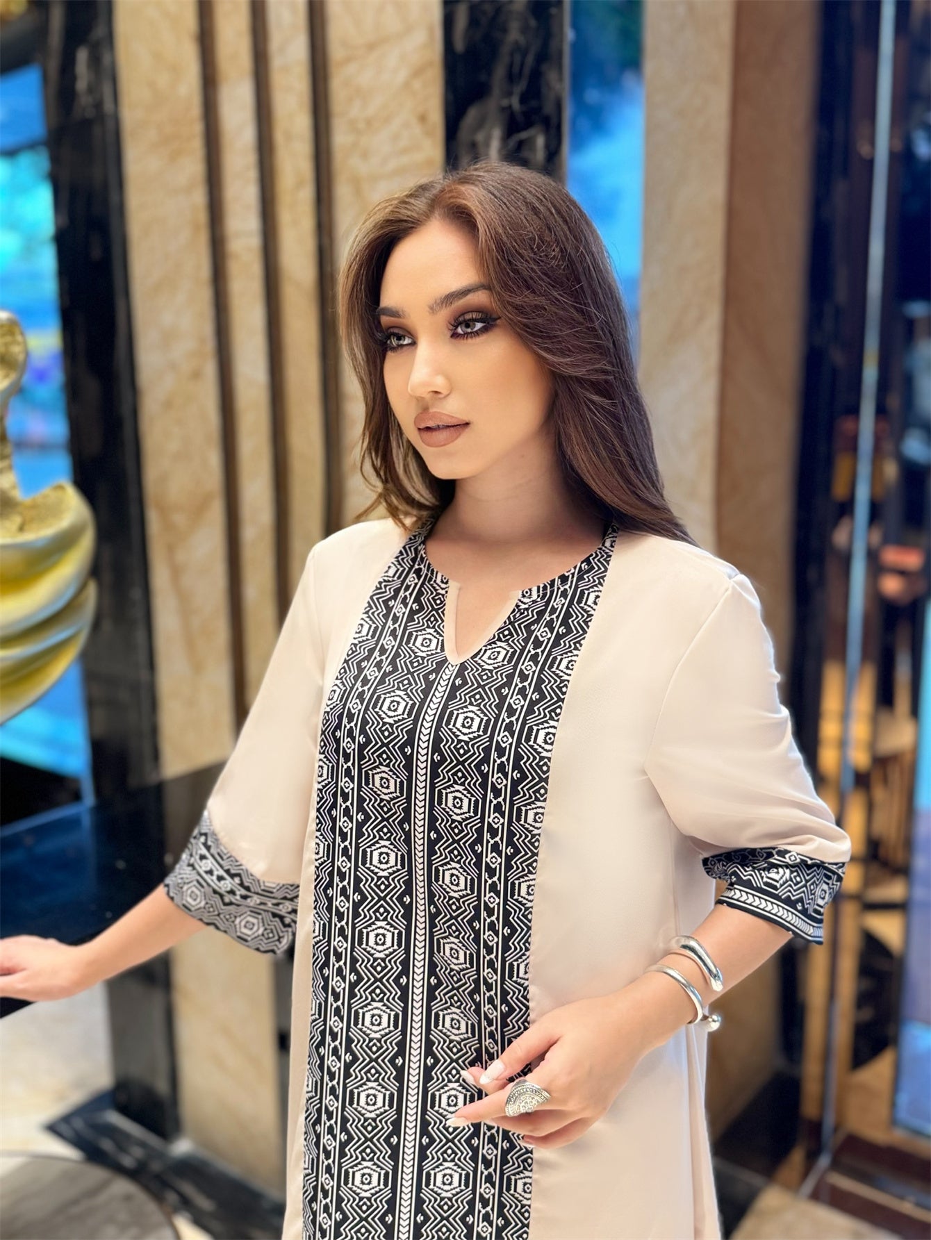 Middle Eastern Abaya Robe - /MH