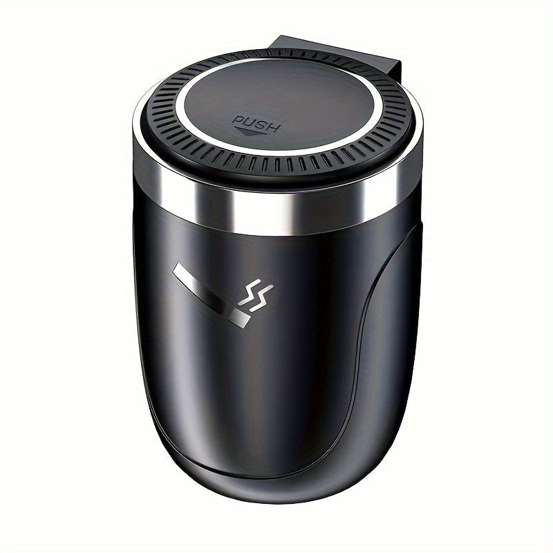 Premium LED Car Ashtray with Easy-Clean