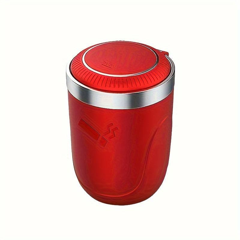 Premium LED Car Ashtray with Easy-Clean