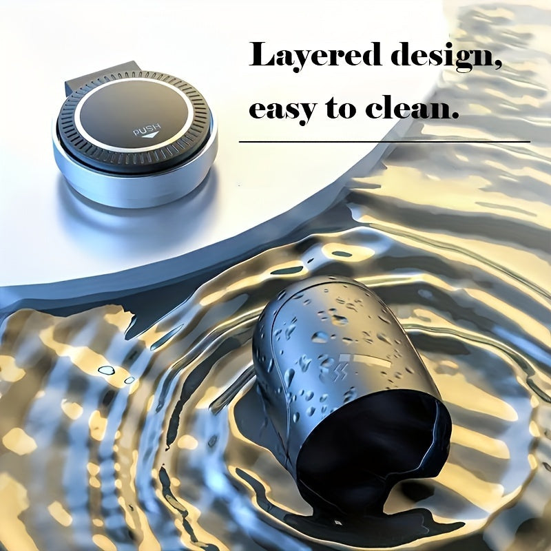 Premium LED Car Ashtray with Easy-Clean