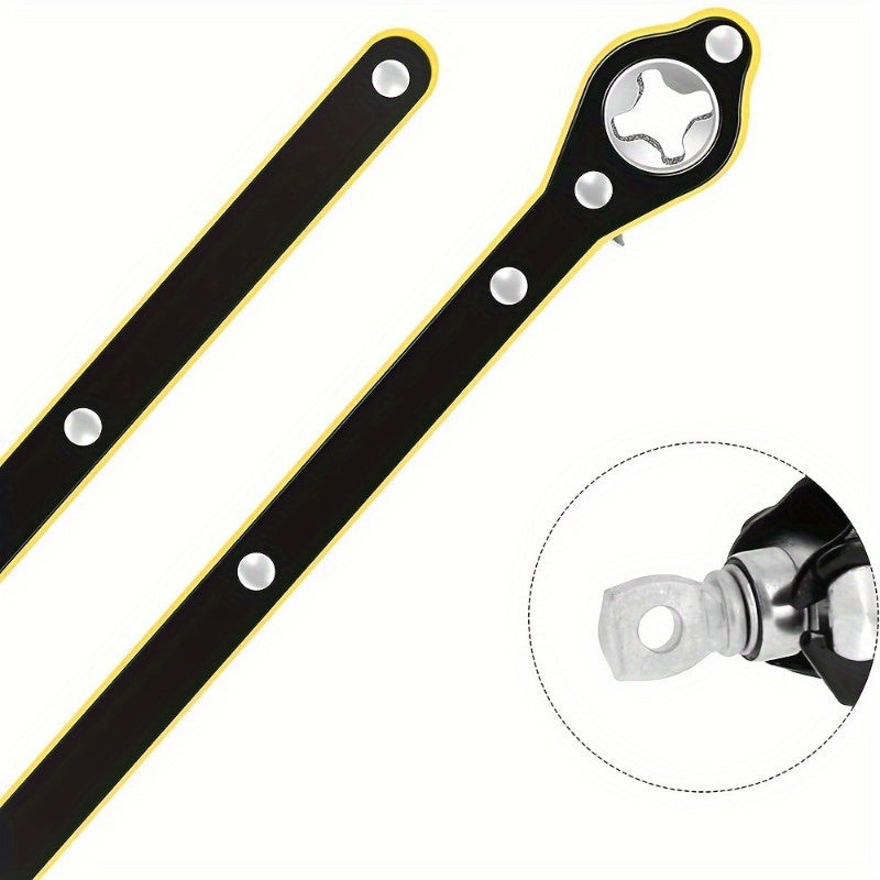 360° Rotate Car Long Handle Scissor Jack Lug Wrench