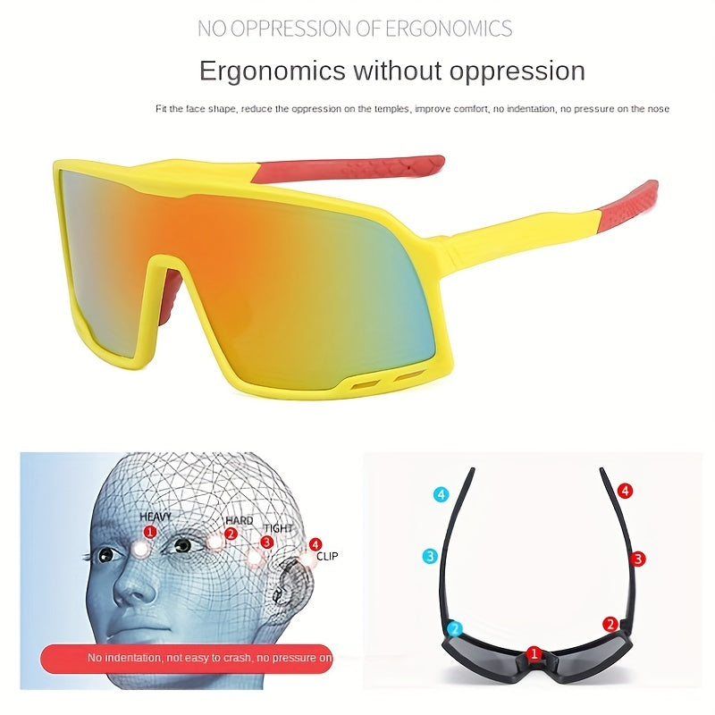 Trendy Sports Fashion Glasses For Men & Women, Outdoor Sports .