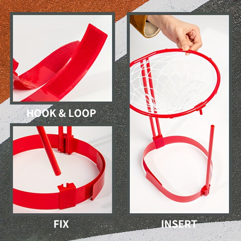 2 Packs Head Hoop Basketball Party Game For Kids And Adults Carnival Game Adjustable Basket Net Headband With 20 Balls For Carnival Party Birthday Party Indoor Outdoor Game Halloween Christmas Gift