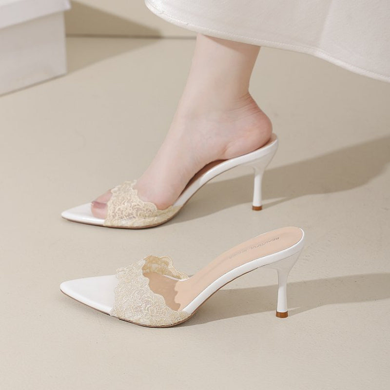 Women'S Lightweight Lace-Up High Heel Sandals - /MH