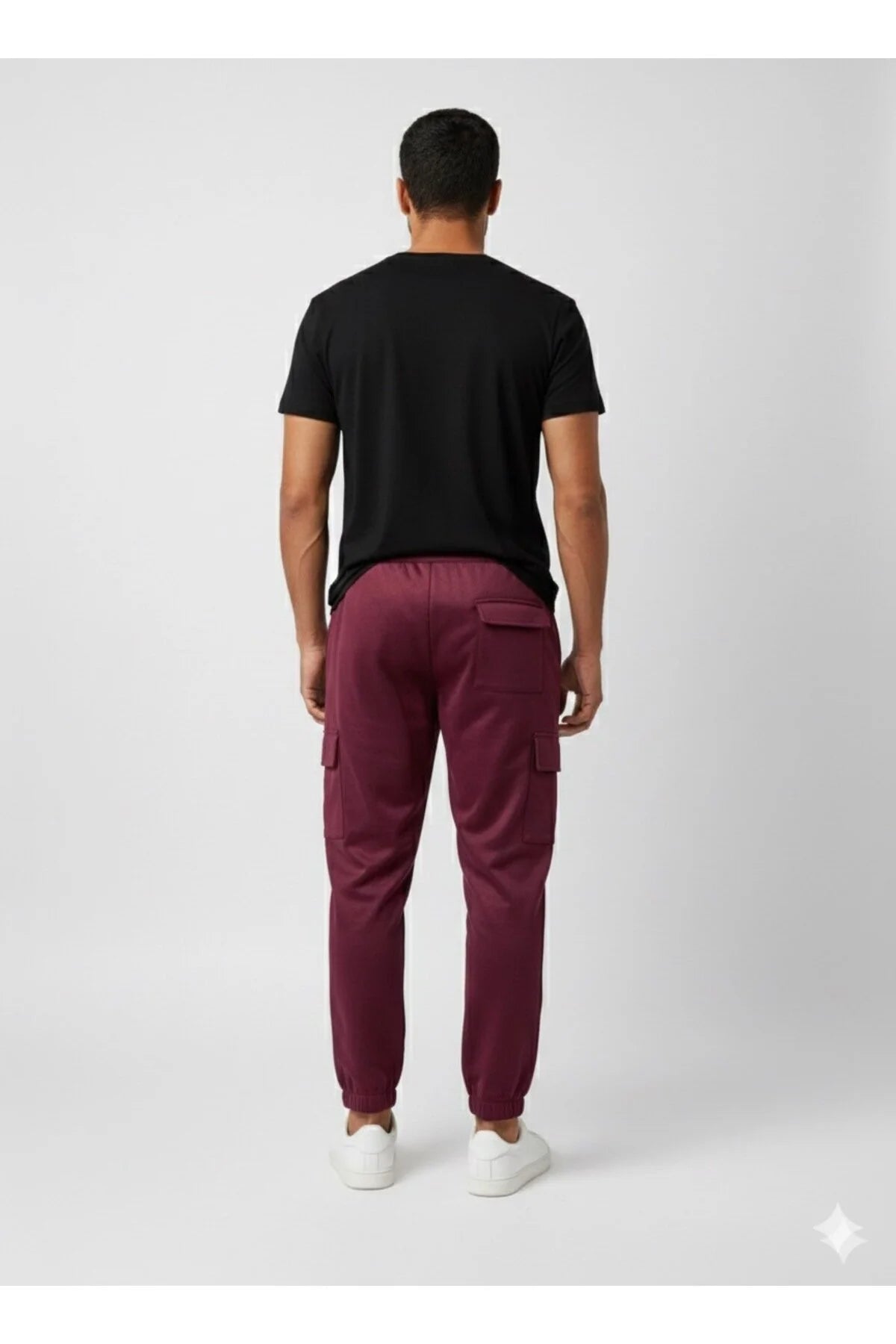 Men's Velvet Cargo Joggers /MH