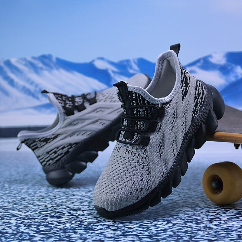 Kids Boys Trendy Breathable Lightweight Shoes Outdoor Comfortable.