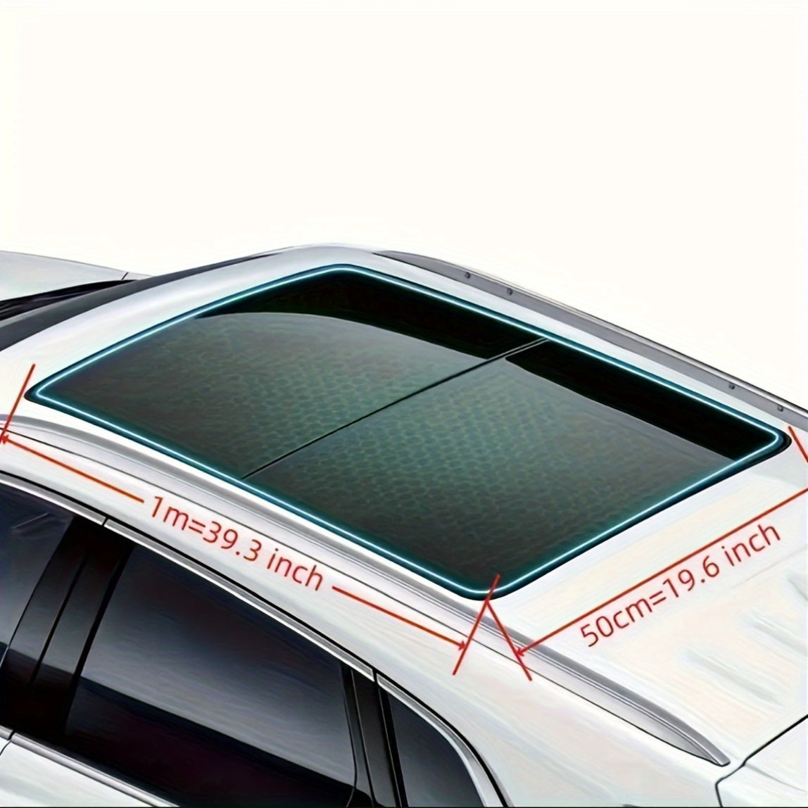 1pc TPUPPF High-End Protective Vehicle Sunroof Insulation Shade