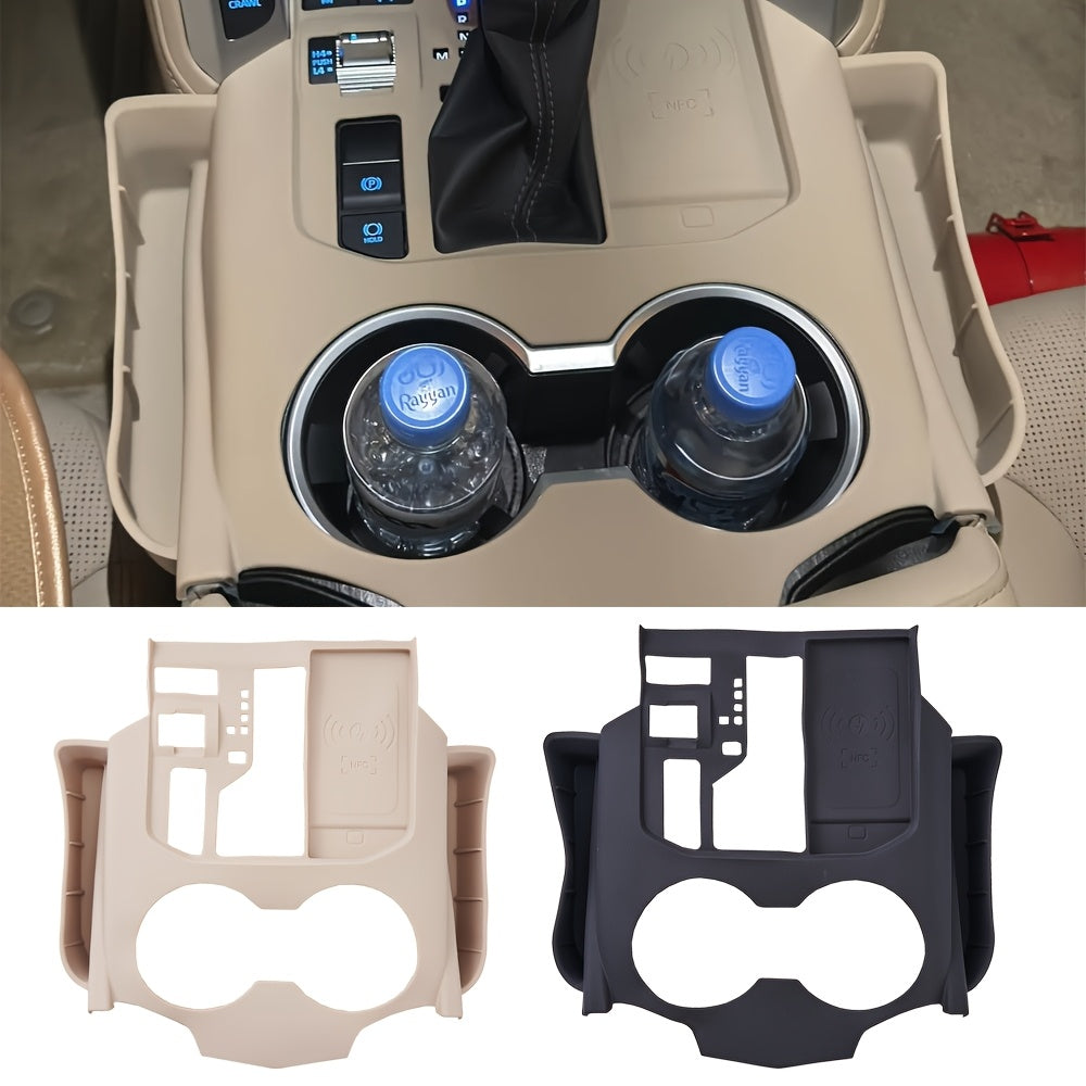 1pc Interior Rubber Storage Box Organizer for Toyota Land Cruiser 300 Series (LC300) 2022-2024 model