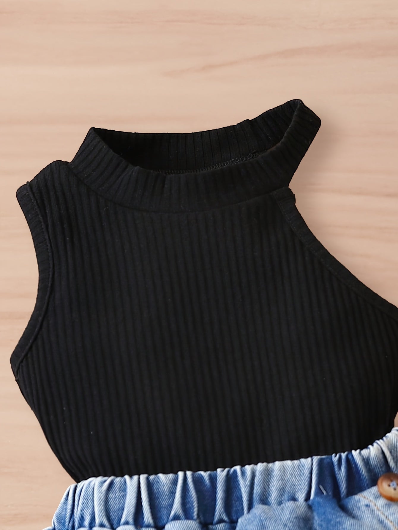 Baby Girls Baby Summer Outing Fashion Elegant Off Shoulder Style Slim Round Neck.