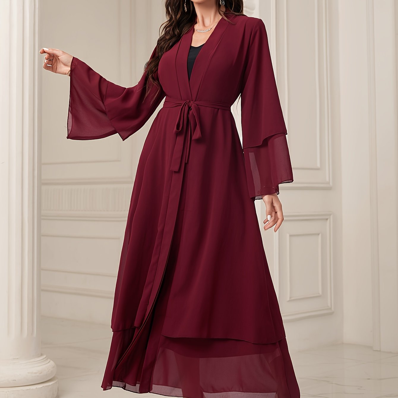 Islamic Modest Dress Without Hijab, Long Sleeve 'MH