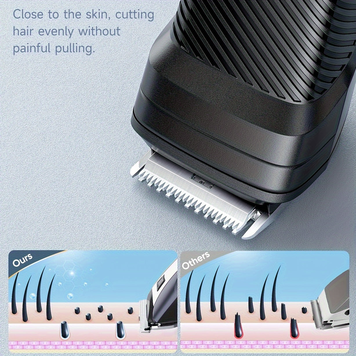 Beard Trimmer Hair Clipper For Men, Multigroomer All-in-One Trimmer, 10 Piece Mens Grooming Kit, For Beard, Face, Nose, And Ear Hair Trimmer And Hair Clipper, NO Blade Oil Needed Father's Day Gift