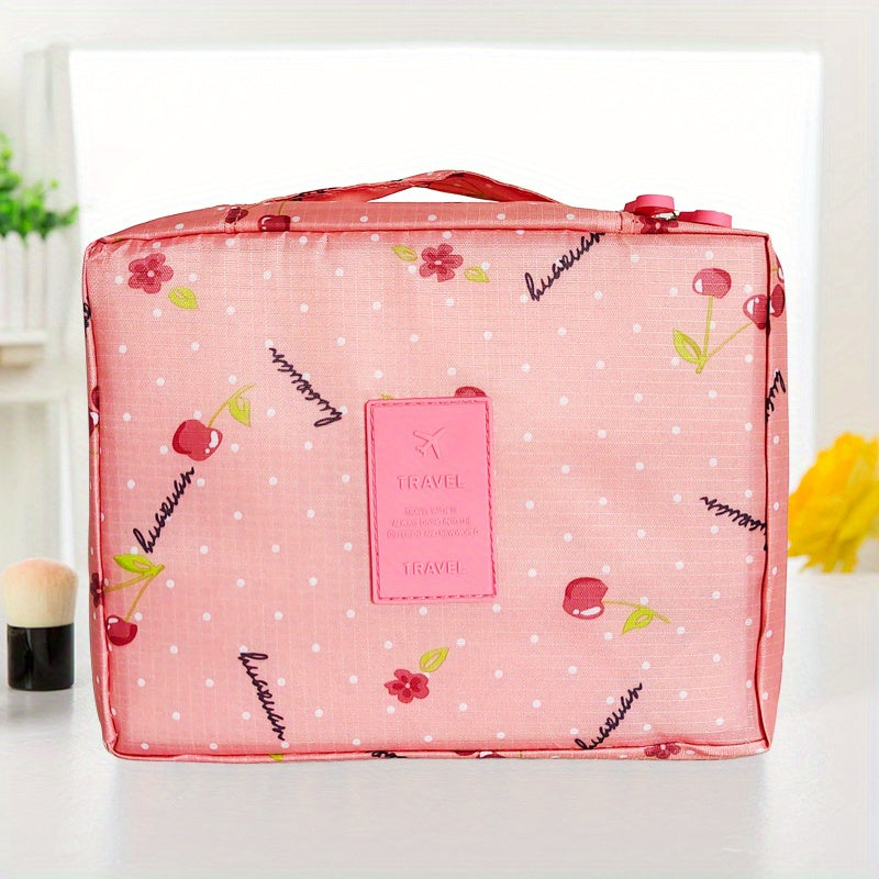 Waterproof Toiletry Bag for Women - Travel Makeup Case and Cosmetic Organizer with Wash Bag for Toiletries and Travel Accessories