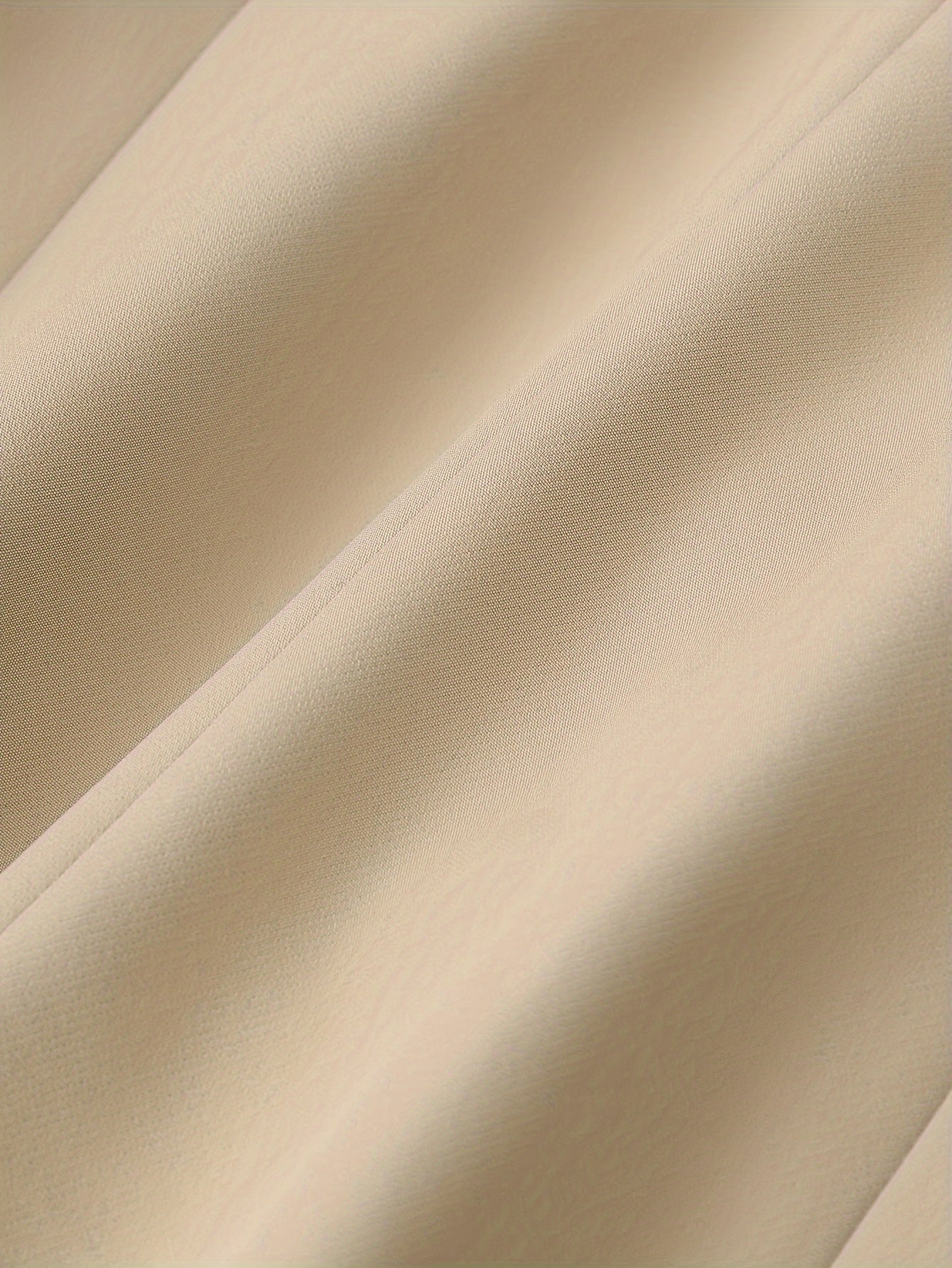 Plain Color Elegant Suit Set, Single Breasted Long Sleeve Blazer.