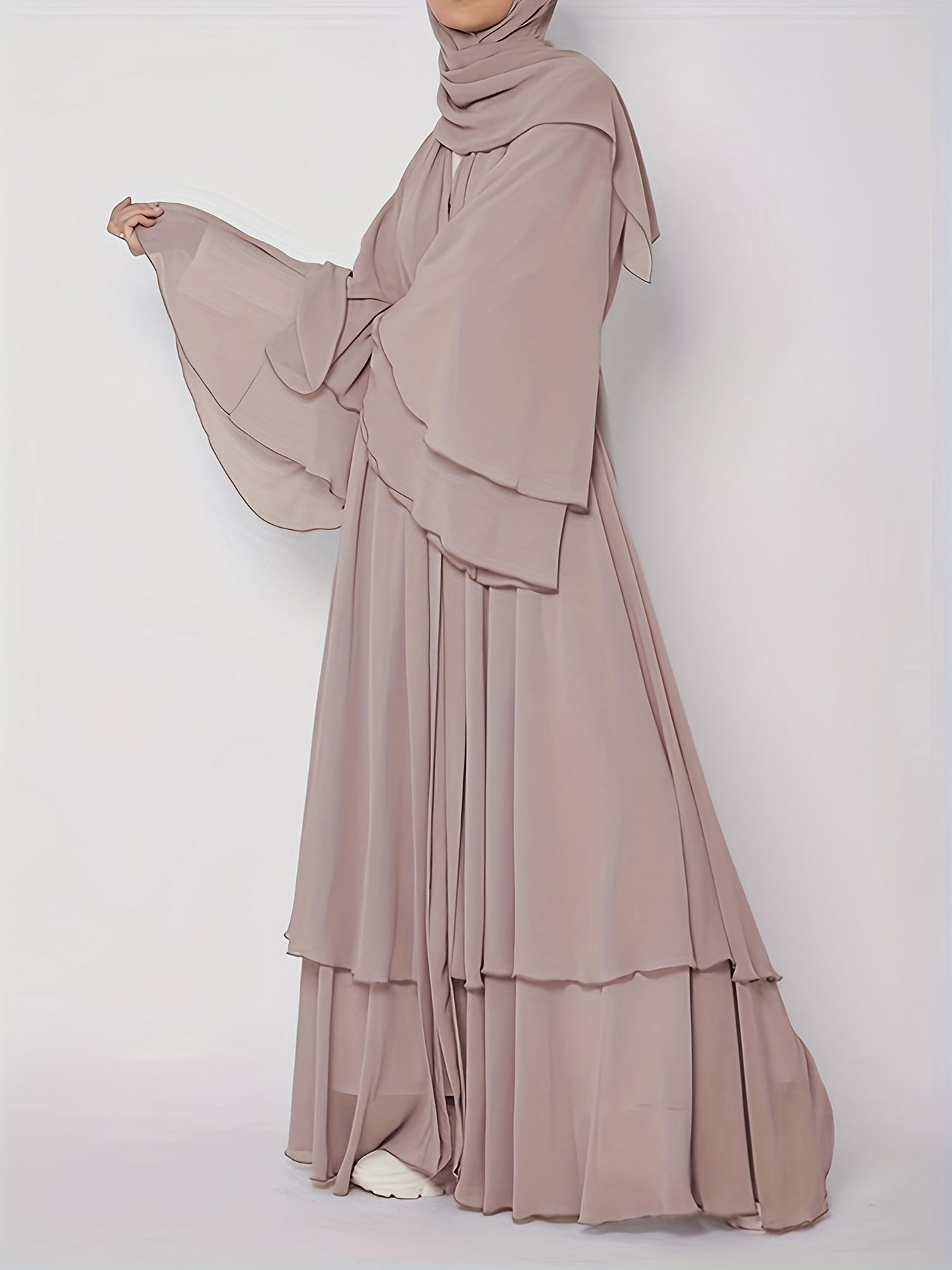 Islamic Modest Dress Without Hijab, Long Sleeve 'MH