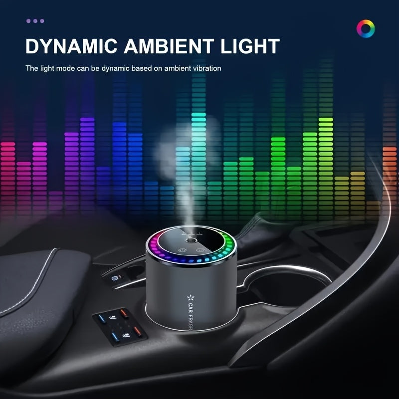 Smart Car Touch Sensor Aromatherapy Diffuser Includes 50ml Fragrance Oil