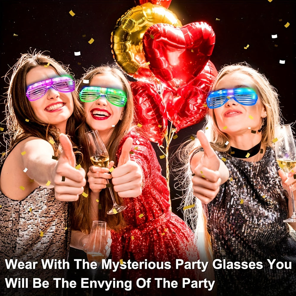 130pcs Glow In The Dark Party Supplies, LED Light Up Toys Neon Party Supplies With 10 Pair Flashing Glasses, 100pcs Glow Sticks, 20pcs Finger Lights Christmas, Halloween, Thanksgiving Day Easter gift