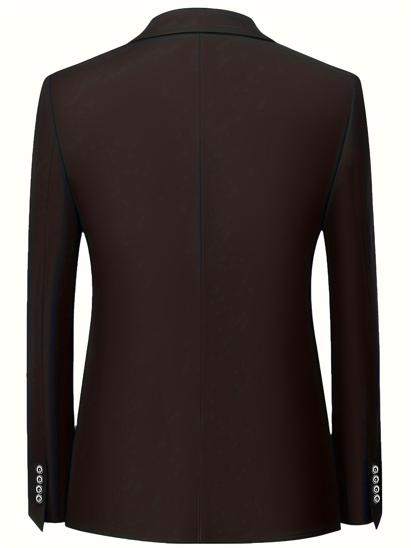 2pcs Men's Dress Suit Set, Peak Lapel Collar Double Breasted Blazer.