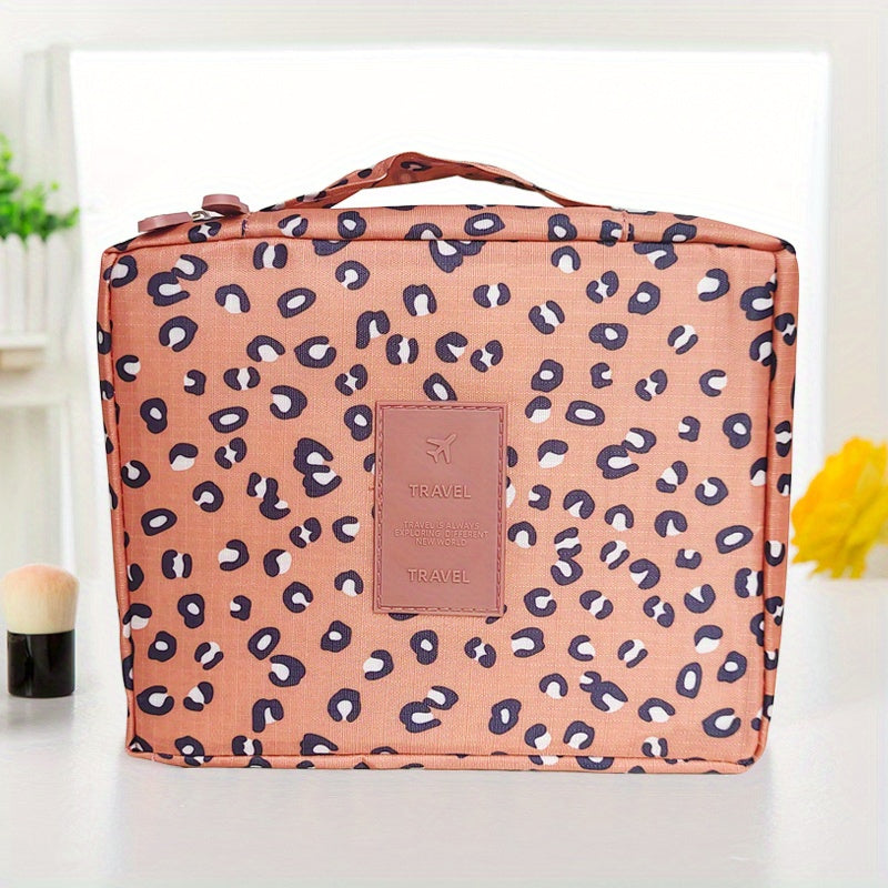 Waterproof Toiletry Bag for Women - Travel Makeup Case and Cosmetic Organizer with Wash Bag for Toiletries and Travel Accessories