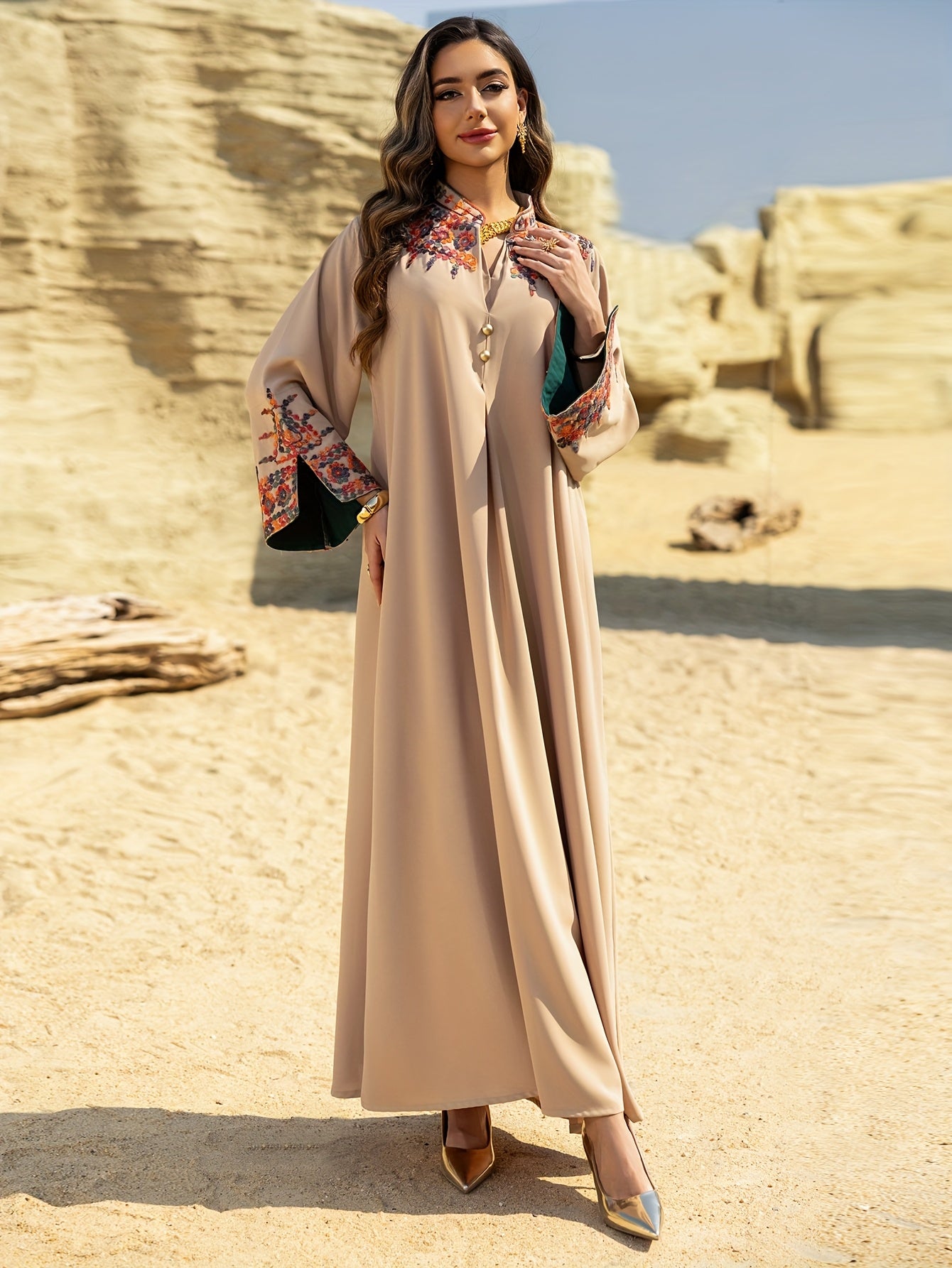 Elegant Jalabiya Dress for Muslim Women - ./MH