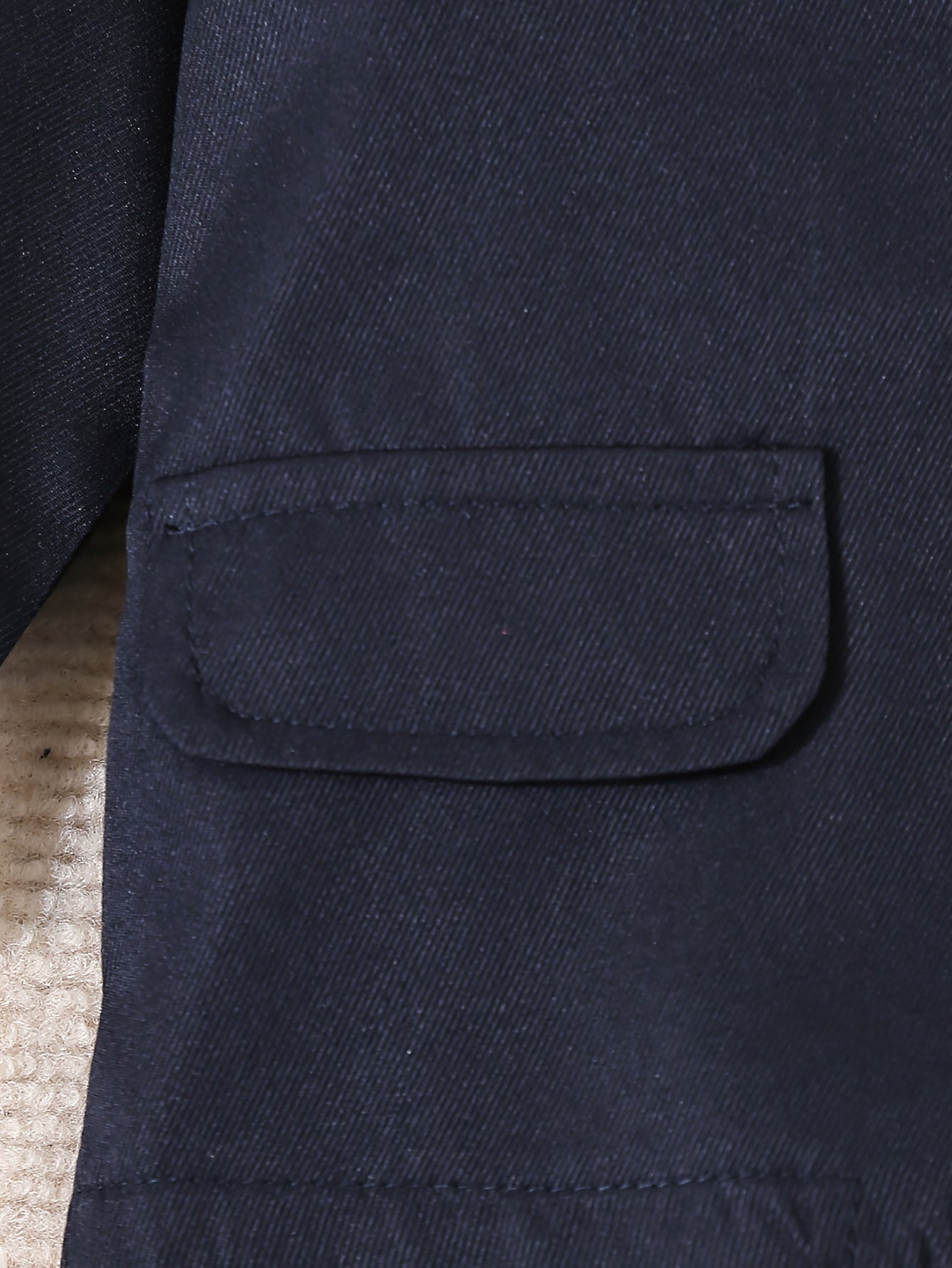 2Pcs Baby Boys Stylish Gentleman Suit, Long Sleeve Blazer.