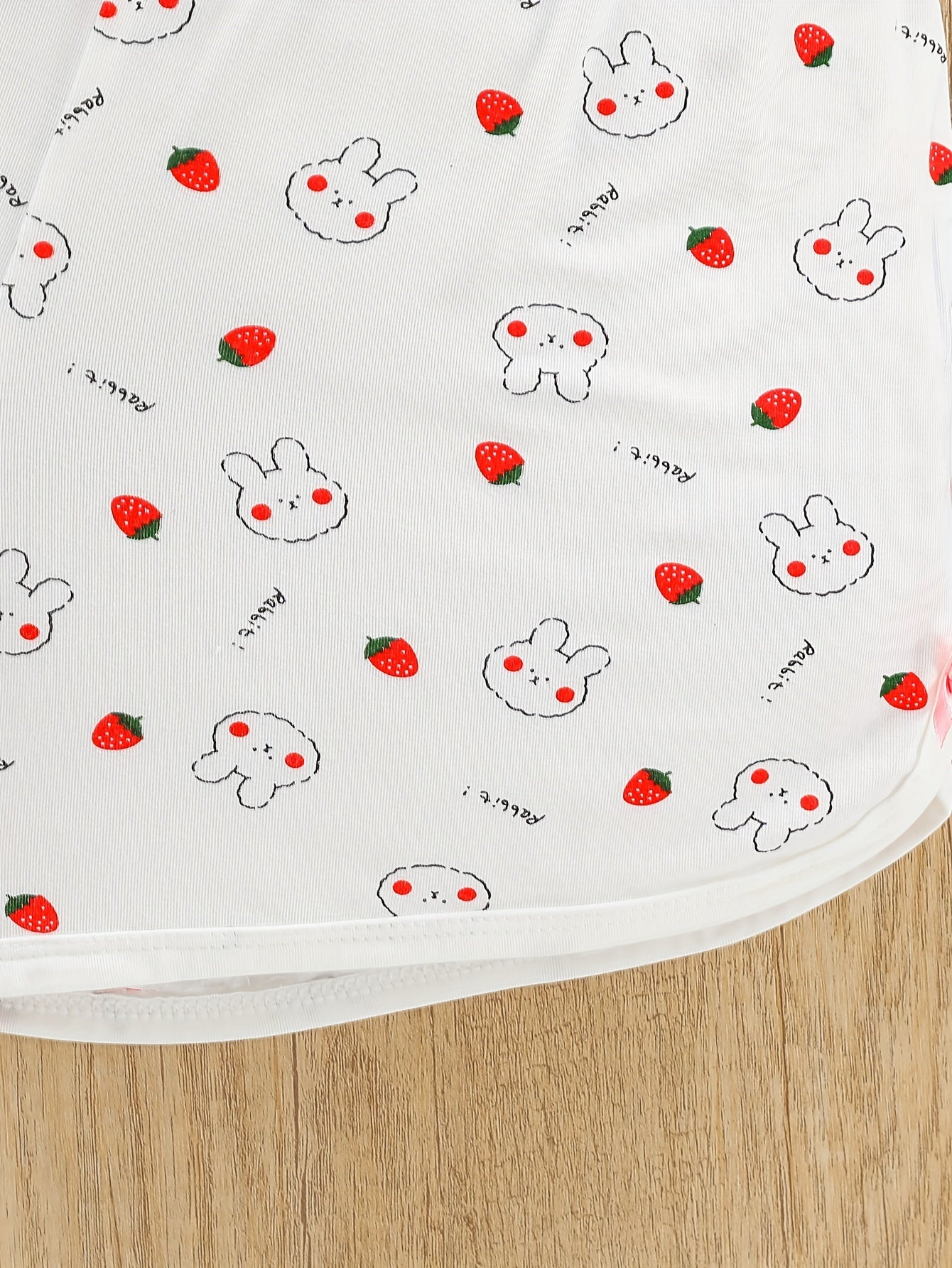 Girls' 2-Piece Set, Cute Cartoon Bunny.