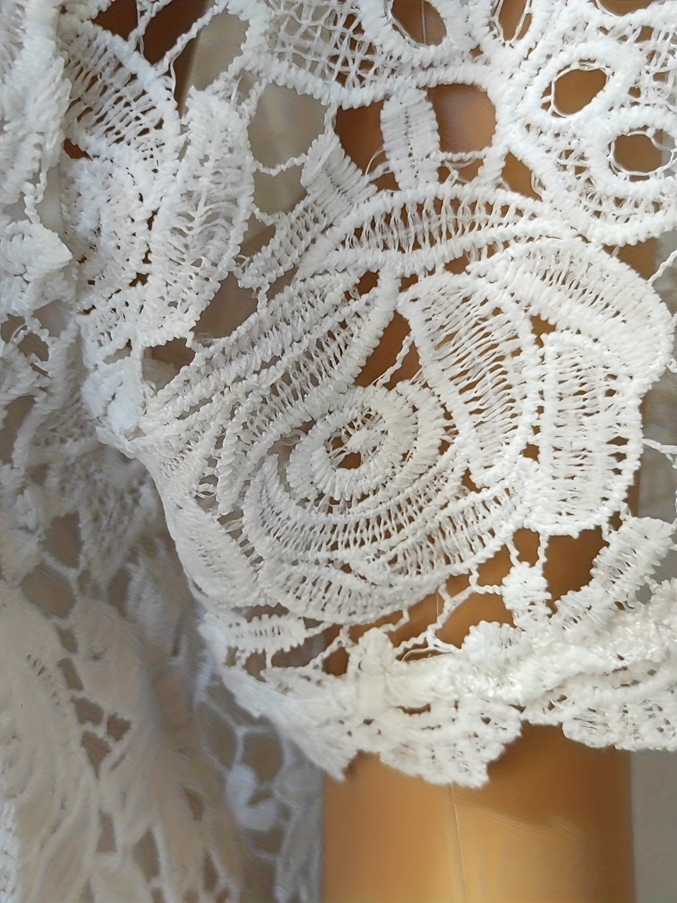 [Elegant Blouse] Elegant Green Lace Plus Size Blouse for Women |