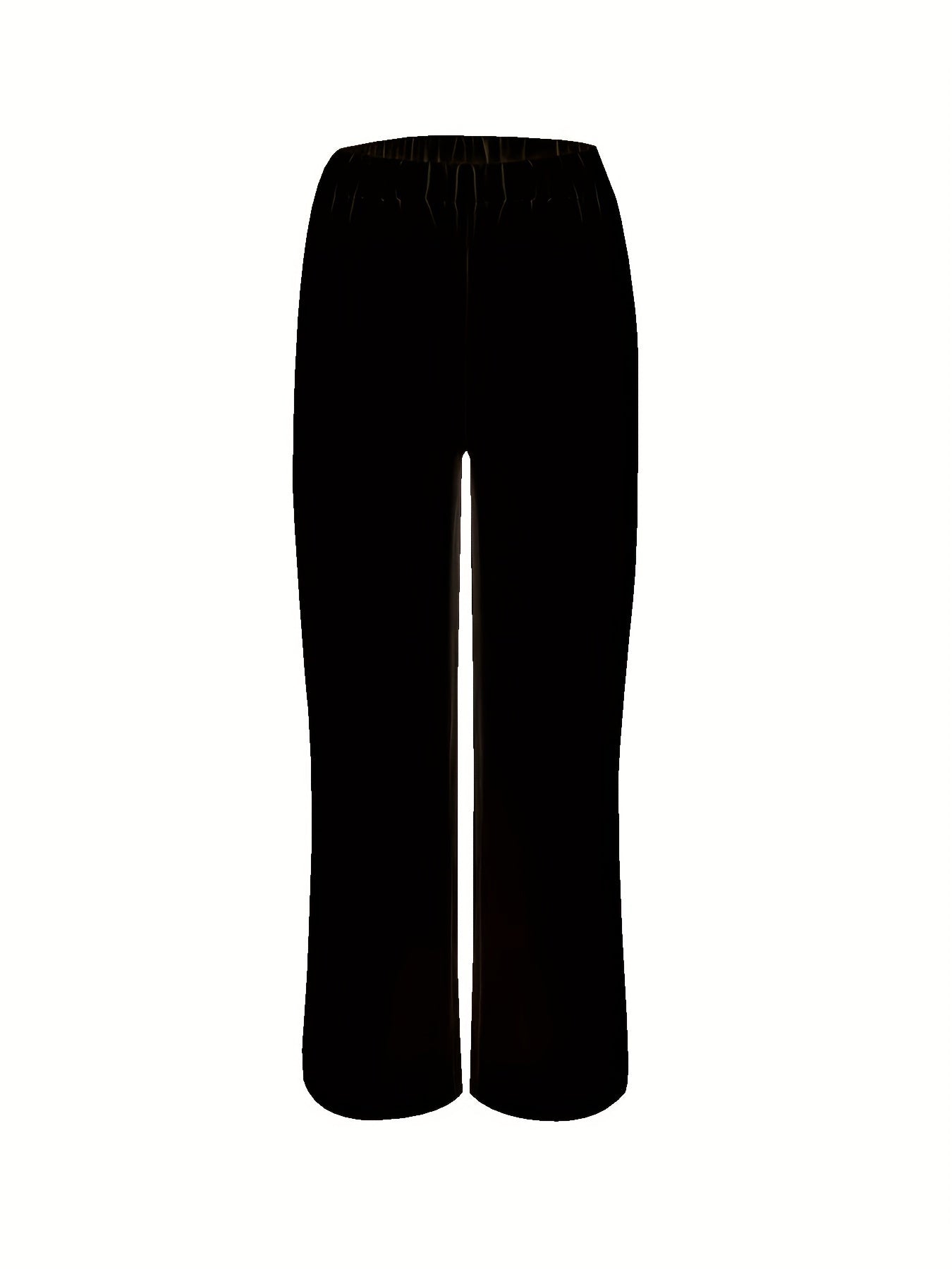 Solid Matching Two-piece Set, Casual Sleeveless Tank Top & Loose Pants Outfits, Women's Clothing